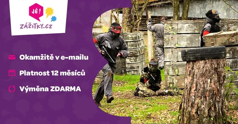 Paintball u Prahy
